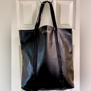 NEW! Givenchy Parfums,  Black Long Travel Beauty Tote Bag Shoulder Bag